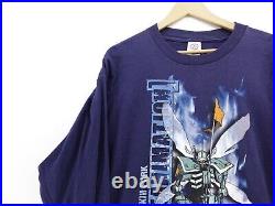 Delta Men's T Shirt Linkin Park Reanimation Vtg Long Sleeve Navy Blue Size XL