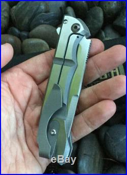 Dervish Knives Alchemy Flipper folding Knife TAD Gear USN Gathering Ltd Edition