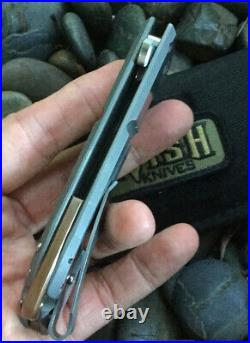 Dervish Knives Pocket Knife Alchemy Flipper TAD Gear USN Gathering Ltd Edition