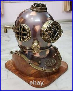 Divers Diving Helmet Scuba Style Morse Navy Mark V Antique Boston Vintage Gift