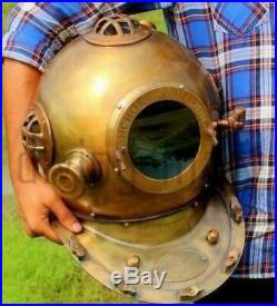 Diving Divers Helmet Antique Deep Sea Vintage Mark V 18 Anchor Engineering 1921