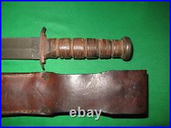 Earliest Version US WW2 Robeson Shuredge USN Mark 2 Knife