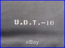 Early WWII US Navy Deck Jacket UDT-10 OSS, Named Rare