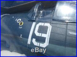 Elite Force BBI WWII U. S. Navy F6F HELLCAT 1/18 Scale Airplane+Pilot Alex Vraciu