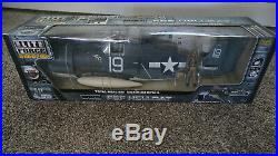 Elite Force BBI WWII U. S. Navy F6F HELLCAT 1/18 Scale Airplane Pilot in box
