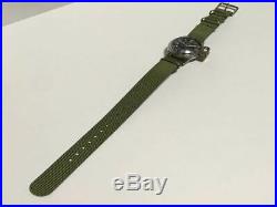 Excellent+ Rare Hamilton USN BUSHIPS Military Original Black Dial Wristwatch