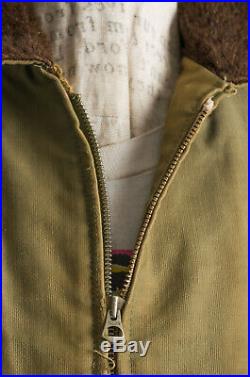 Extremely Rare 1945 WWII 1940'S N1 USN N-1 Ground Crew DECK jacket