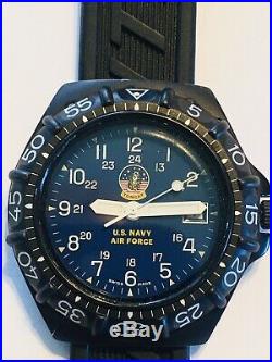 Extremely Rare Breitling Colt Military / DPW U. S. NAVY Air Force military watch