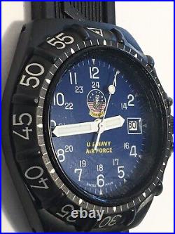 Extremely Rare Breitling Colt Military / DPW U. S. NAVY Air Force military watch