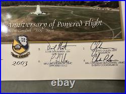 F18 Rare One Of A Kind Blue Angels Picture (100th Anniv Of Kitty Hawk) 2003