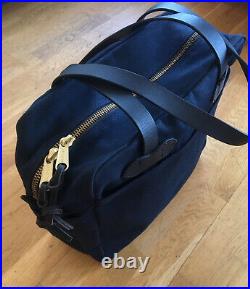 Filson USA Rugged Twill Tote Bag With Zipper Shoulder Straps In Navy £245.00
