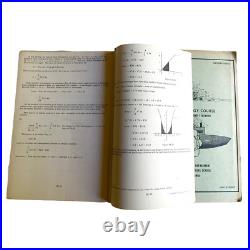 Fleet Ballistic Missile Department Special Technology Course Hardcover Book 1964
