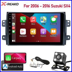 For Suzuki SX4 2006-2012 Android 12 Apple Carplay Car Stereo Radio GPS Navi WIFI