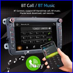 For VW Passat Caddy Jetta 8 Android 12 Car GPS Stereo Navi Carplay FM Radio RDS