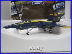 Franklin Mint Armour 1/48 B11B196 F-18 Hornet US Navy Blue Angels