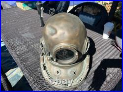 Full size-Naval Diver Helmet-Faux Bronze