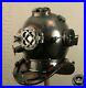 Full-size-black-Mark-V-Deep-U-S-Navy-island-Antique-Vintage-Helmet-Diving-Diver-01-cfp