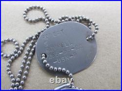 Genuine Named U. S. Navy WW2 / Korean War Vet Dog Tags and Medals Named G/C