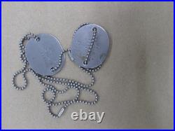 Genuine Named U. S. Navy WW2 / Korean War Vet Dog Tags and Medals Named G/C