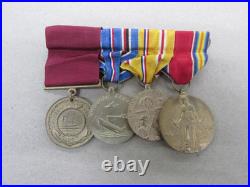 Genuine Named U. S. Navy WW2 / Korean War Vet Dog Tags and Medals Named G/C