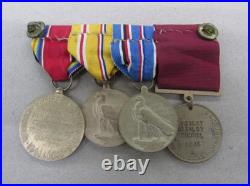Genuine Named U. S. Navy WW2 / Korean War Vet Dog Tags and Medals Named G/C
