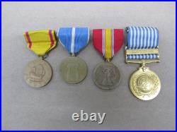 Genuine Named U. S. Navy WW2 / Korean War Vet Dog Tags and Medals Named G/C