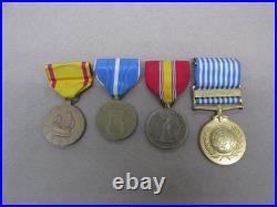 Genuine Named U. S. Navy WW2 / Korean War Vet Dog Tags and Medals Named G/C