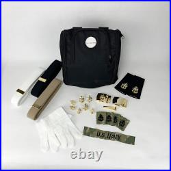 Genuine U. S. Navy E-7 (cpo) Insignia Gift Set Male