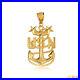 Gold-United-States-Navy-Officially-Licensed-Anchor-Star-Emblem-Necklace-01-jgv