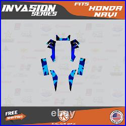 Graphics Kit for HONDA NAVI (2016-2022) Invasion-Blue