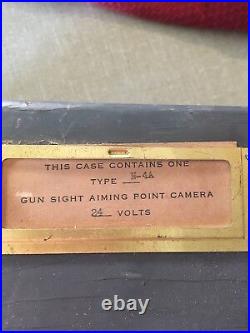 Gun Camera, 16mm, Gun Sight Aiming Point, Type M-4A US Navy