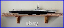 H-U-G-E WWII USN NAVY SHIP SUBMARINE withFREE Wood Shelf & Limited Area Delivery