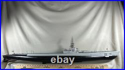 H-U-G-E WWII USN NAVY SHIP SUBMARINE withFREE Wood Shelf & Limited Area Delivery