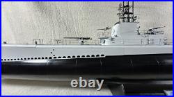 H-U-G-E WWII USN NAVY SHIP SUBMARINE withFREE Wood Shelf & Limited Area Delivery