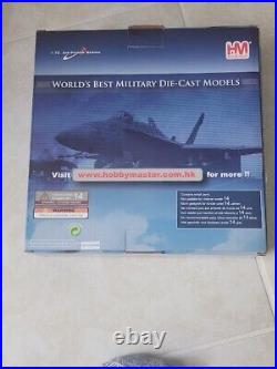 HA3555 Hobby Master F/A-18C Hornet 1/72 Model USN VFA-83 Rampagers McDonnell