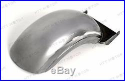 HTTMT Wide Rear Fender For Harley Softail - 21" Wheel 9" Wide Fits 180-210mm Tires