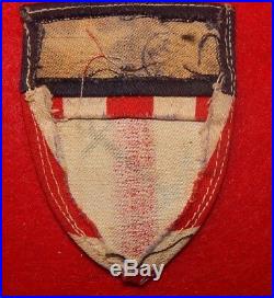 HYPER RARE WWII US CBI NAVY PATCH USED VG ORIGINAL MINT with WD MARKINGS