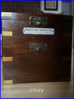 Hamilton Model 21 U. S. Navy Ships Chronometer