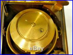 Hamilton Watch Co. Model 21 U. S. Navy Chronometer clock, just serviced