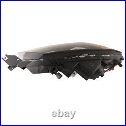 Headlight Halogen Black Housing Set withPerformance Lens Fits 07-2011 Mazda CX-7
