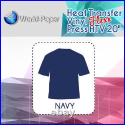 Heat Transfer Vinyl HTV Sheets Roll T-shirt Iron On / Heat Press -20wide matte