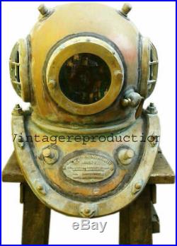 Helmet U. S Navy Mark V-18 Diving Helmet Antique Deep sea Scuba Divers Replica