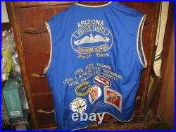 Historic submariner set 3- LIGHTERS, 2- ZIPPOS, and RARE VEST FULL OF PATCHES