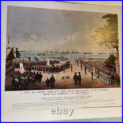 Historical US Naval Battle Ships 1781 -1950 Litho 1781- 1950. (Set Of 11) EUC