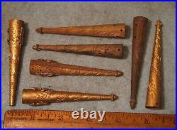 Huge Lot 5.5 lbs Antique US NAVY AIGUILLETTE Unfinished with Tooling MC Lilley
