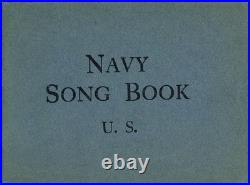 John Held, illus. United States Navy NAVY SONG BOOK 1st ed 1919 Near Fine copy