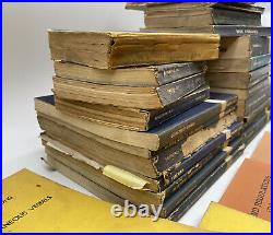 LARGE MIXED LOT 40+ Pieces NAVY TRAINING COURSE BOOKS 1950s 60s NAVPERS READ