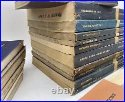 LARGE MIXED LOT 40+ Pieces NAVY TRAINING COURSE BOOKS 1950s 60s NAVPERS READ