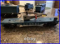 LIONEL POSTWAR #224 UNITED STATES NAVY ALCO DIESEL AB UNITS With four Cars