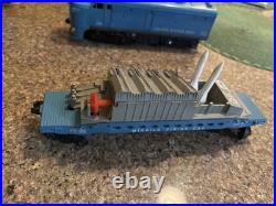 LIONEL POSTWAR #224 UNITED STATES NAVY ALCO DIESEL AB UNITS With four Cars